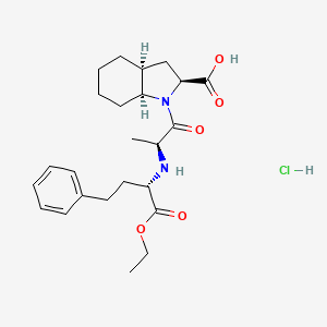 B1671885 Indolapril hydrochloride CAS No. 80828-32-6
