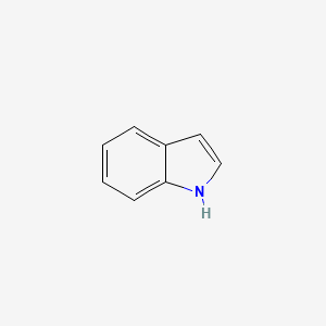 molecular formula C8H7N B1671886 Indole CAS No. 120-72-9
