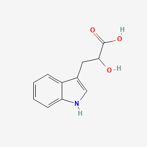 molecular formula C11H11NO3 B1671887 Indole-3-lactic acid CAS No. 1821-52-9
