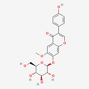 molecular formula C22H22O10 B1671906 Glycitin CAS No. 40246-10-4