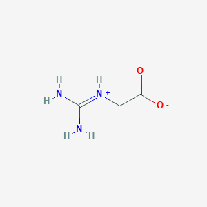 molecular formula C3H7N3O2 B1671910 Glycocyamine CAS No. 352-97-6