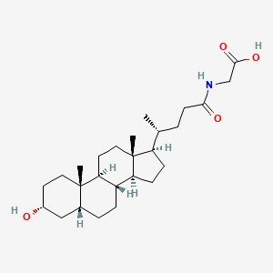 molecular formula C26H43NO4 B1671914 Glycolithocholic acid CAS No. 474-74-8