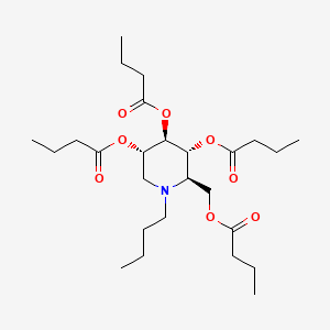 molecular formula C26H45NO8 B1671917 Glycovir CAS No. 131262-82-3