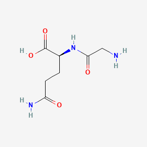 molecular formula C7H13N3O4 B1671922 Glycyl-glutamine CAS No. 13115-71-4