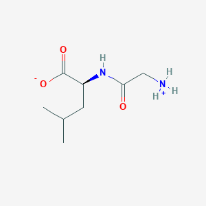 molecular formula C8H16N2O3 B1671923 Glycyl-L-leucine CAS No. 869-19-2