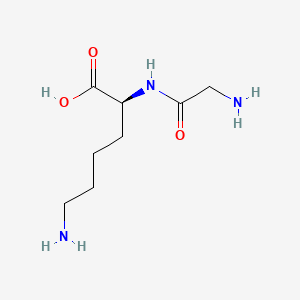 molecular formula C8H17N3O3 B1671924 Glycyllysine CAS No. 997-62-6