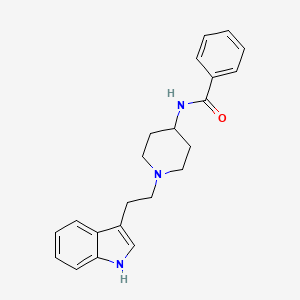 molecular formula C22H25N3O B1671937 Indoramine CAS No. 26844-12-2