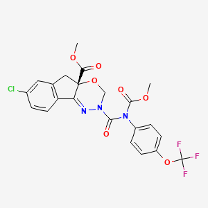 molecular formula C22H17ClF3N3O7 B1671938 Indoxacarb CAS No. 173584-44-6