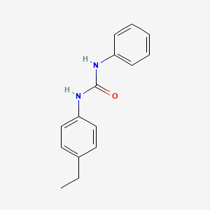 molecular formula C15H16N2O B1671948 1-(4-Ethylphenyl)-3-phenylurea CAS No. 200134-22-1