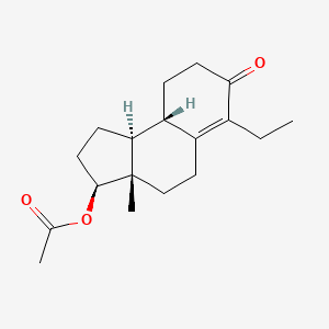 molecular formula C18H26O3 B1671952 Inocoterone acetate CAS No. 83646-86-0