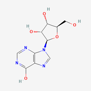 molecular formula C10H12N4O5 B1671953 Inosine CAS No. 58-63-9