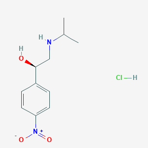 molecular formula C11H17ClN2O3 B1671957 (-)-Inpea hydrochloride CAS No. 7388-03-6