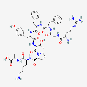molecular formula C53H75N13O12 B1671962 Insulin B (22-30) CAS No. 89270-99-5