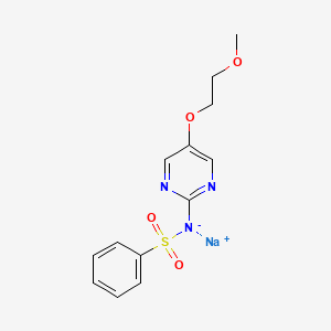 molecular formula C13H14N3NaO4S B1671965 Glymidine Sodium CAS No. 3459-20-9