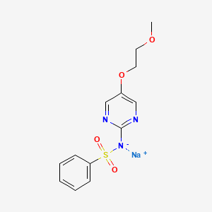 molecular formula C13H14N3NaO4S B1671965 Glymidine sodium CAS No. 3459-20-9