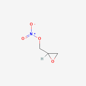 B1671966 2,3-Epoxypropyl nitrate CAS No. 6659-62-7