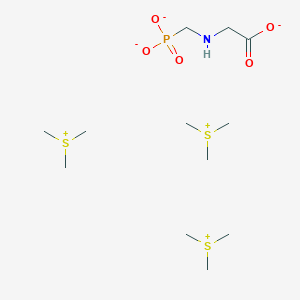 molecular formula C12H32NO5PS3 B1671969 Sulfosate CAS No. 81591-81-3