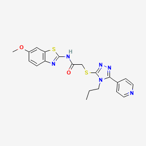 molecular formula C20H20N6O2S2 B1671979 gnf-1331 