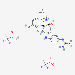 Guanidinyl-naltrindole di-trifluoroacetate