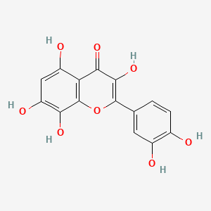 molecular formula C15H10O8 B1671993 Gossypetin CAS No. 489-35-0