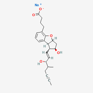 molecular formula C24H29NaO5 B1671997 Beraprost sodium CAS No. 1290611-29-8