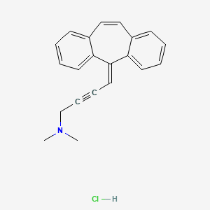 molecular formula C21H20ClN B1672005 Intriptyline hydrochloride CAS No. 27466-29-1