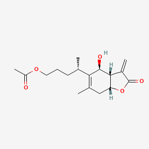 molecular formula C17H24O5 B1672007 Inulicin CAS No. 33627-41-7