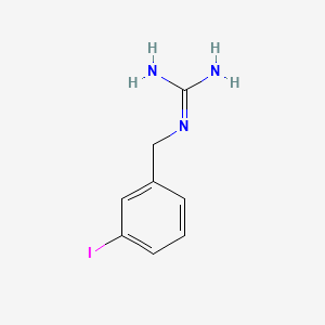 molecular formula C8H10IN3 B1672009 Iobenguane CAS No. 80663-95-2