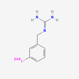 molecular formula C8H10123IN3 B1672011 Iobenguane I-123 CAS No. 76924-93-1