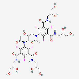 molecular formula C35H44I6N6O15 B1672021 Iodixanol CAS No. 92339-11-2