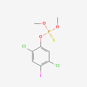 molecular formula C8H8Cl2IO3PS B1672028 Jodfenphos CAS No. 18181-70-9