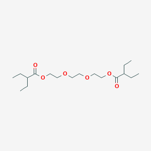molecular formula C18H34O6 B167203 Triethylene glycol bis(2-ethylbutyrate) CAS No. 95-08-9
