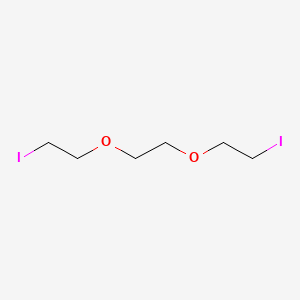 molecular formula C6H12I2O2 B1672032 1,2-Bis(2-iodoethoxy)ethane CAS No. 36839-55-1