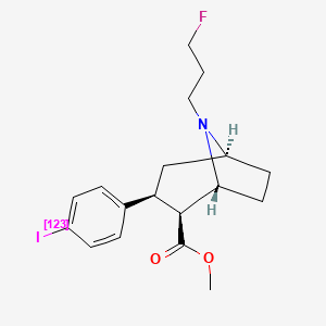 molecular formula C18H23F123INO2 B1672037 Ioflupane I-123 CAS No. 155798-07-5