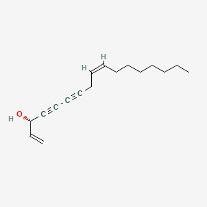 molecular formula C17H24O B1672038 Panaxynol CAS No. 81203-57-8