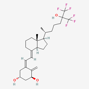 molecular formula C27H38F6O3 B1672039 Falecalcitriol CAS No. 83805-11-2