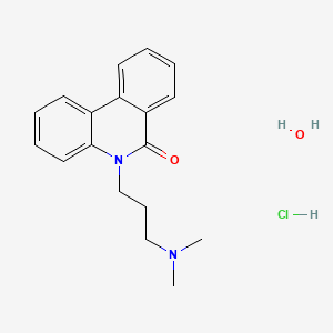 molecular formula C18H23ClN2O2 B1672054 Fantridone HCl CAS No. 24390-12-3
