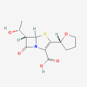 molecular formula C12H15NO5S B1672060 Faropenem sodium CAS No. 122547-49-3