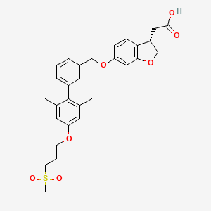 molecular formula C29H32O7S B1672068 Fasiglifam CAS No. 1000413-72-8