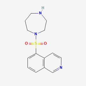 molecular formula C14H17N3O2S B1672074 法舒地尔 CAS No. 103745-39-7