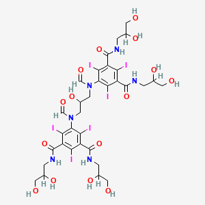 molecular formula C33H40I6N6O15 B1672076 Ioforminol CAS No. 1095110-48-7