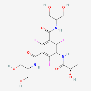 molecular formula C17H22I3N3O8 B1672082 Iopamidol CAS No. 60166-93-0