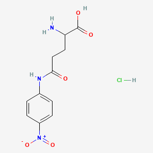 N5-(4-Nitrophenyl)-L-glutamine hydrochloride