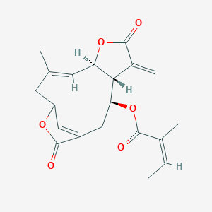 molecular formula C20H22O6 B1672111 Scabertopin CAS No. 185213-52-9