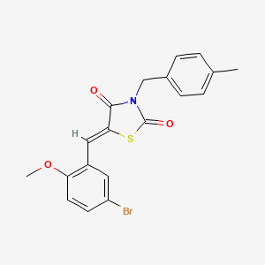 molecular formula C19H16BrNO3S B1672112 GQ-16 
