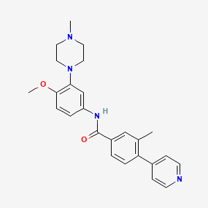 molecular formula C25H28N4O2 B1672115 GR 125743 CAS No. 148547-33-5