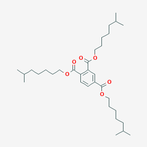 molecular formula C33H54O6 B167213 三异辛基三均苯二甲酸酯 CAS No. 27251-75-8