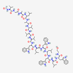 molecular formula C99H140N20O17 B1672133 Gramicidin CAS No. 1405-97-6
