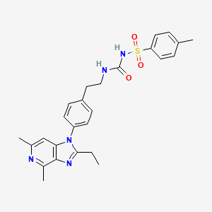 molecular formula C26H29N5O3S B1672139 Grapiprant CAS No. 415903-37-6