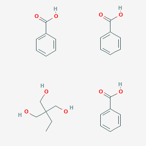 molecular formula C27H26O6 B167215 三羟甲基丙烷三苯甲酸酯 CAS No. 54547-34-1